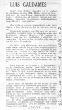 Luis Galdames
