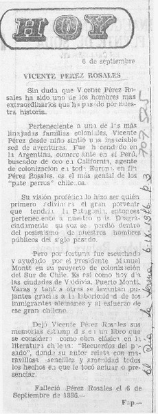 Vicente Pérez Rosales