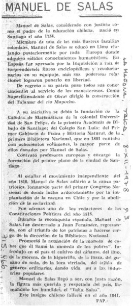 Manuel de Salas
