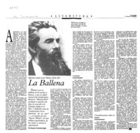 La Ballena Apuntes para leer Moby Dick (II)