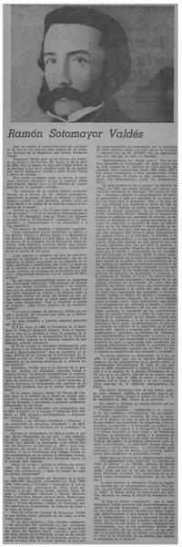Ramón Sotomayor Valdés