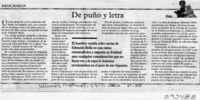 De puño y letra  [artículo] Filebo