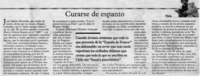 Curarse de espanto