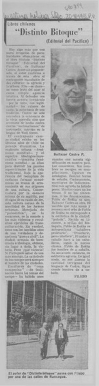 Distinto bitoque"