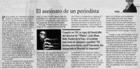 El asesinato de un periodista