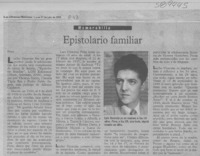 Epistolario familiar  [artículo] Filebo