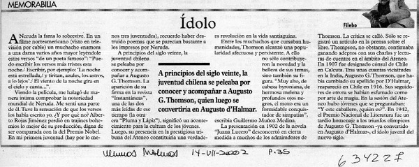 Ídolo  [artículo] Filebo