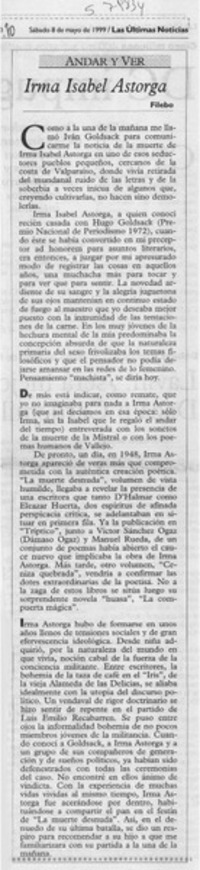Irma Isabel Astorga