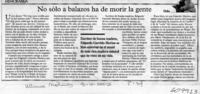 No sólo a balazos ha de morir la gente  [artículo] Filebo