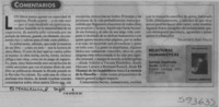 Relecturas humanísticas  [artículo] José Francisco Folch