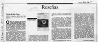 Tiempo de días claros  [artículo] Francisco José Folch.
