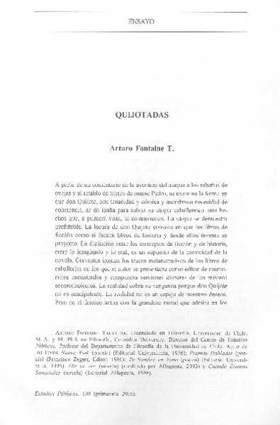 Quijotadas