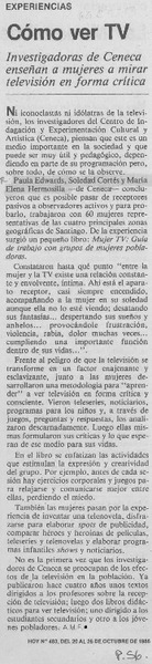 Cómo ver TV