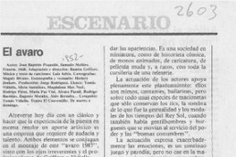 El Avaro