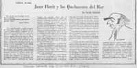 Juan Florit y los quehaceres del mar