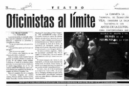 Oficinistas al límite