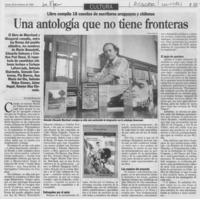Una antología que no tiene fronteras