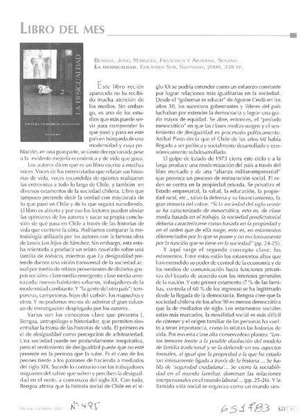 La desigualdad  [artículo] GAC