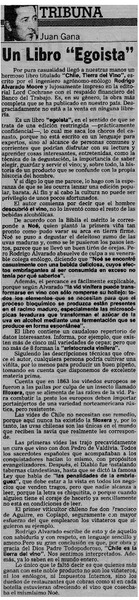 Un libro "Egoísta"