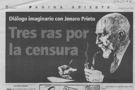 Tres ras por la censura  [artículo] Luis Alberto Ganderants