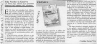 Esta noche, la guerra