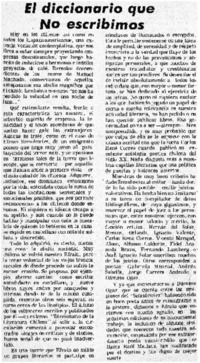 El diccionario que no escribimos