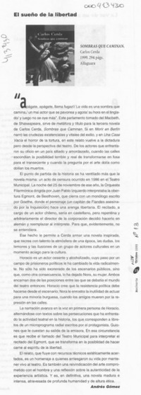 El sueño de la libertad
