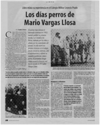 Los días perros de Mario Vargas Llosa