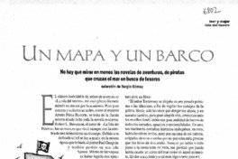 Un mapa y un barco