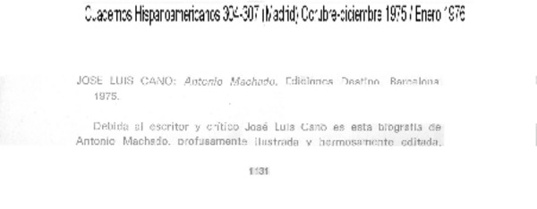 Antonio Machado