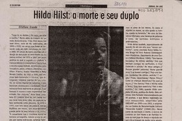 Hilda Hilst: a morte e su duplo  [artículo] Cristiane Grando.