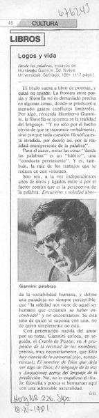 Logos y vida