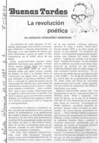 La revolución poética