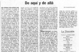De aquí y de allá