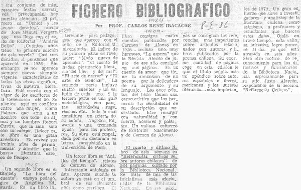 Fichero bibliográfico