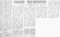 Fichero bibliográfico