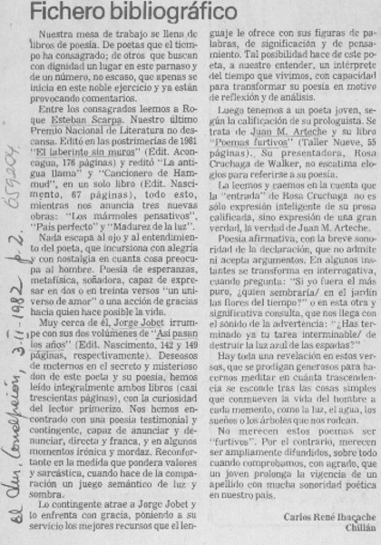 Fichero bibliográfico