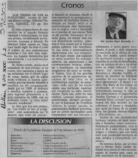 Los trenes se van al purgatorio  [artículo] Carlos René Ibacache I.