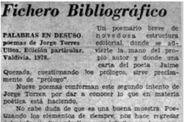 Palabras en desuso
