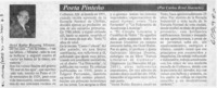 Poeta pinteño  [artículo] Carlos René Ibacache