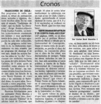 Tradiciones de Chile