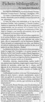 La novia infinita  [artículo] Carlos René Ibacache.