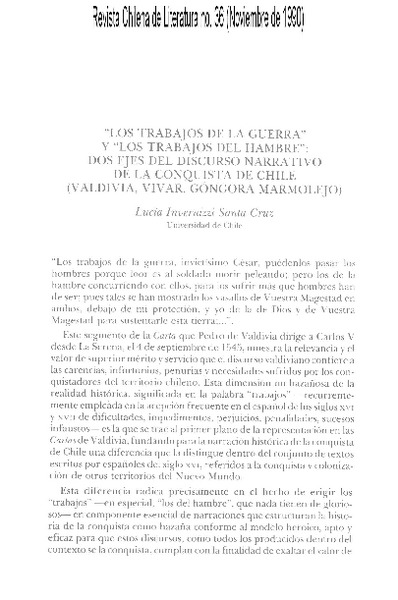 "Los trabajos de la guerra" y "los trabajos del hambre"