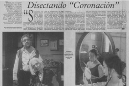Disectando "Coronación"