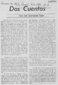 Dos cuentos