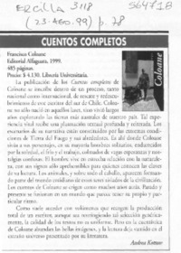 Cuentos completos