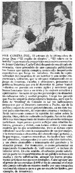 Piel contra piel