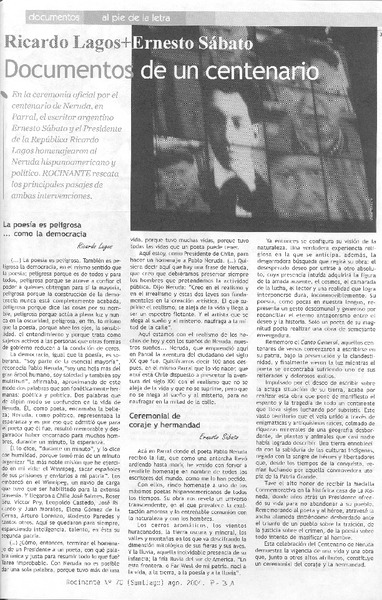 La poesía es peligrosa... como la democracia