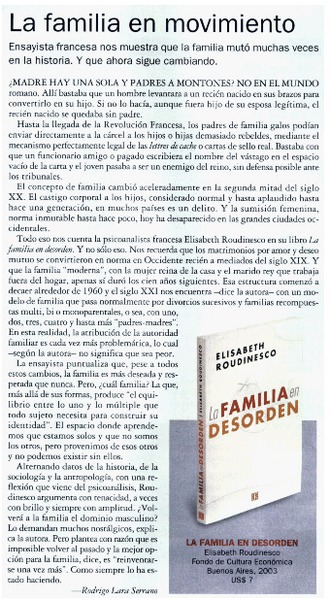 La familia en movimiento