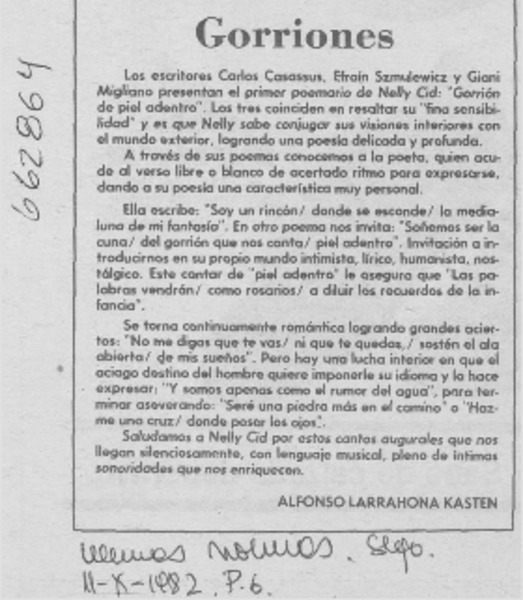 Gorriones